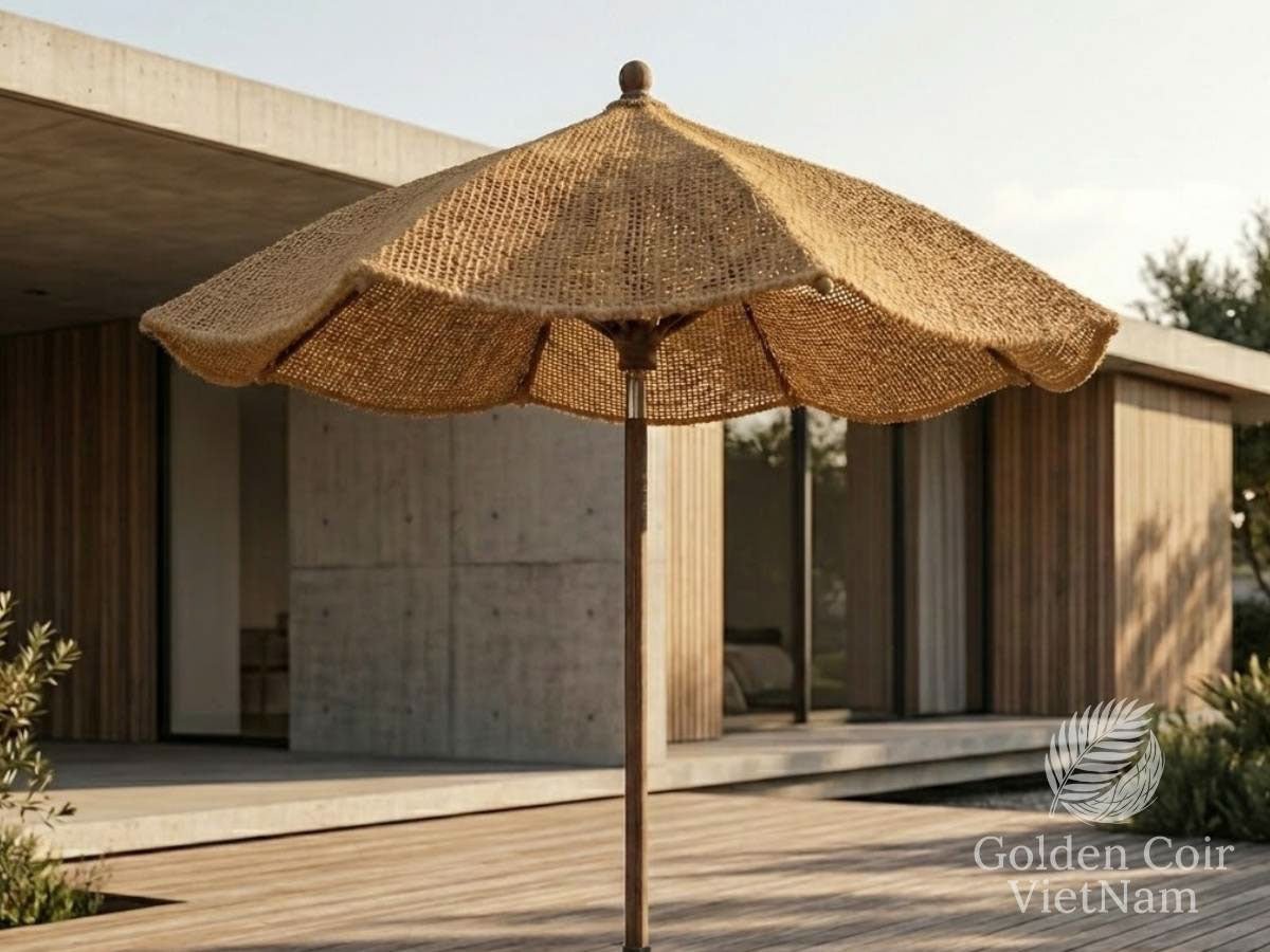 aluminum vs wood patio umbrella Formosa Covers 7.5ft market crank & tilt color Hunter Green Superior shade solution for large patios BONOSUKI 15x9ft Double-Sided Patio Umbrella