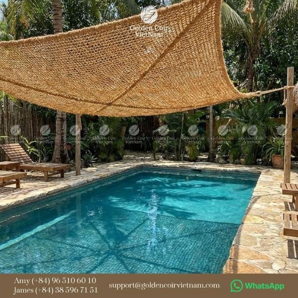 10 Best Swimming Pool Shade Sails Ideas for Your Backyard - Golden Coir VietNam