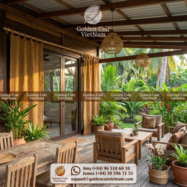 12 Best Sliding Door Curtains Ideas for Light, Privacy & Style - Golden Coir VietNam