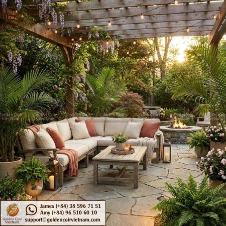 25 Backyard Retreat Ideas To Create Your Perfect Outdoor Oasis - Golden Coir VietNam