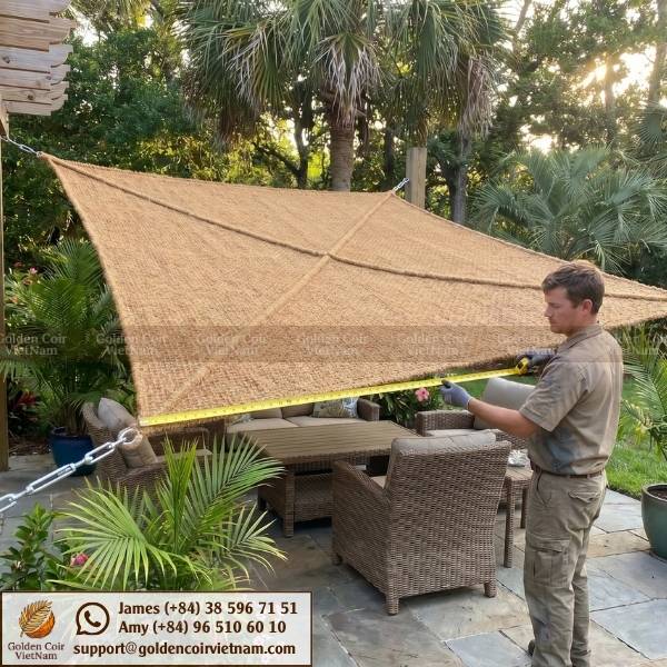5 Avantages Clés de la Fibre de Coco pour Votre Pergola Écologique - Golden Coir VietNam