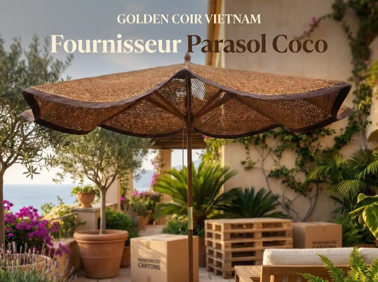 5 Critères Pour Votre Fournisseur De Parasols En Fibre De Coco Pour Importateurs - Golden Coir VietNam