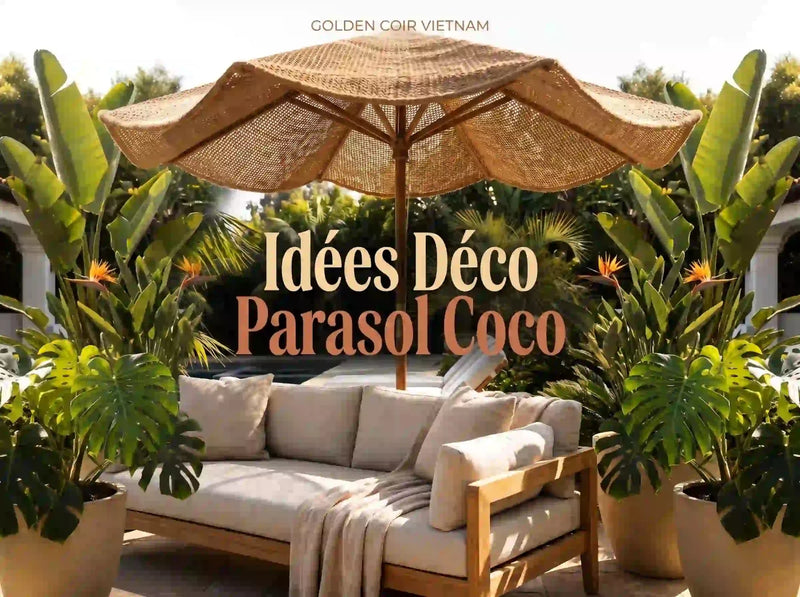 5 Idées Déco Magnifiques Avec Votre Parasol Coco - Golden Coir VietNam