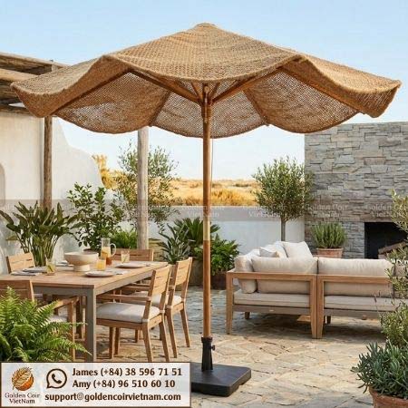 7 Best California Umbrella Models for Your Patio - Golden Coir VietNam