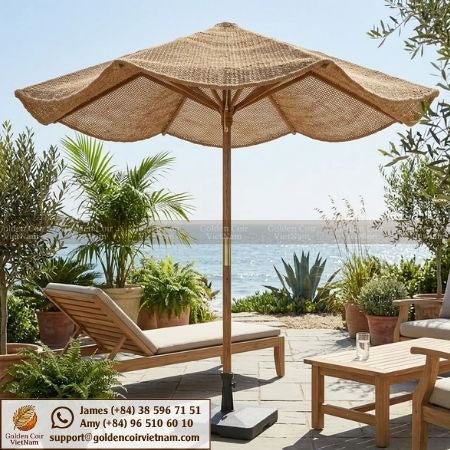 7 Best Umbrella Pole Materials: Choose Your Perfect Replacement - Golden Coir VietNam