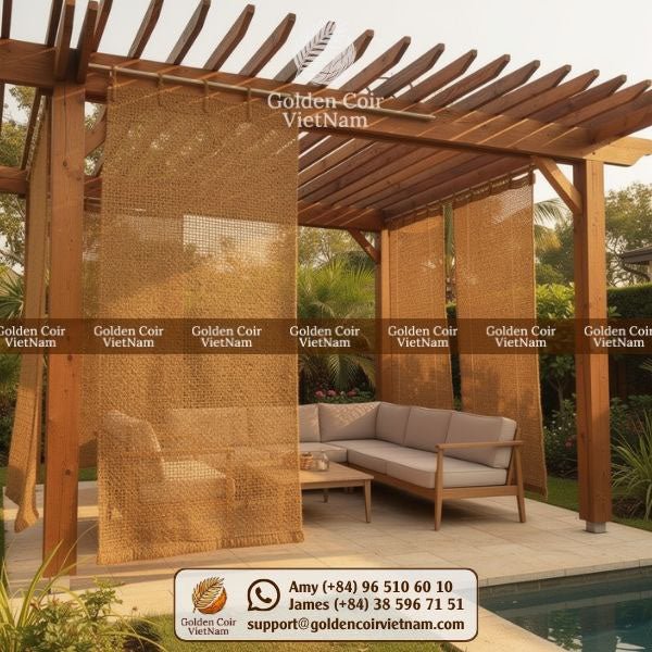 Can You Hang Curtains Outside? 7 Expert Methods - Golden Coir VietNam