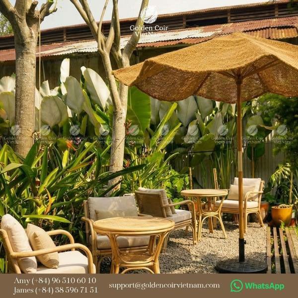 Can You Use An Umbrella As A Parasol For Real Sun Shield? - Golden Coir VietNam