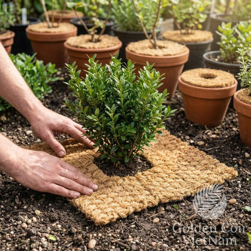 Coir Mulch Mat vs Plastic Weed Barrier: Which Works Better for Healthy Soil? - Golden Coir VietNam
