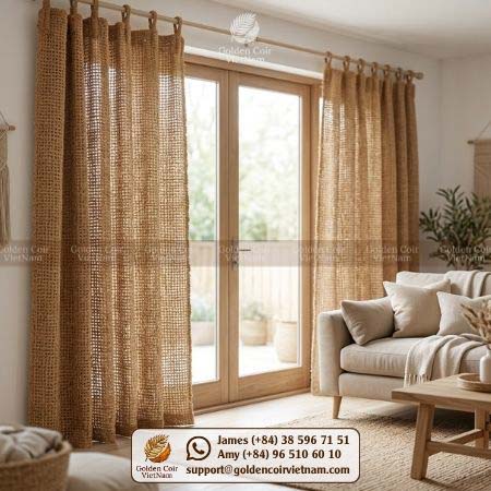 Do People Put Curtains Over Patio Doors? - Golden Coir VietNam