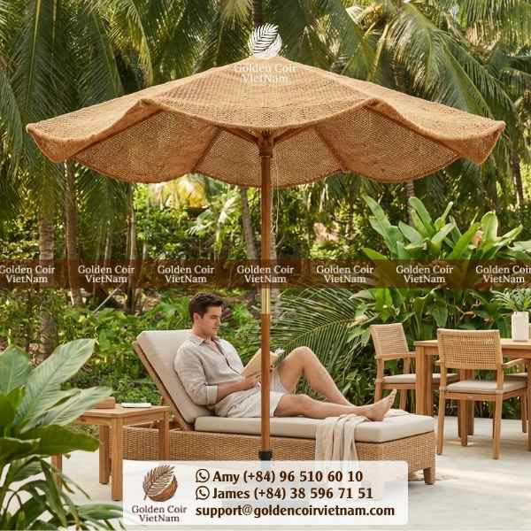 Do UV rays go through parasols? - Golden Coir VietNam