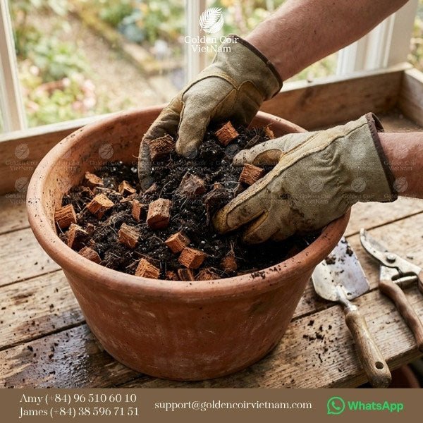 What Are Coco Husk Chips Used For? 9 Ways to Improve Soil Health - Golden Coir VietNam