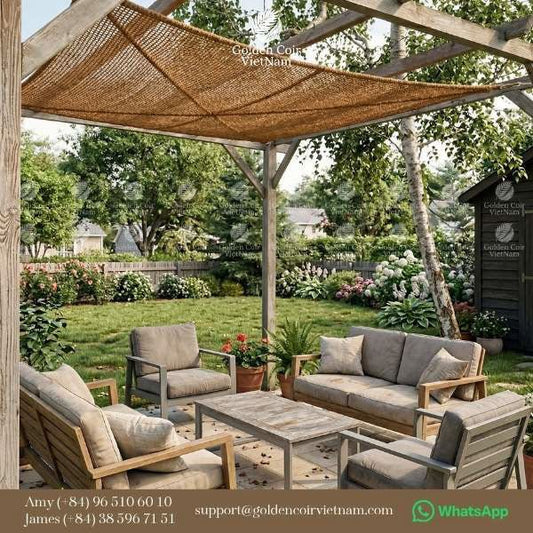 What Are Shade Sails For Your Outdoor Space - Golden Coir VietNam