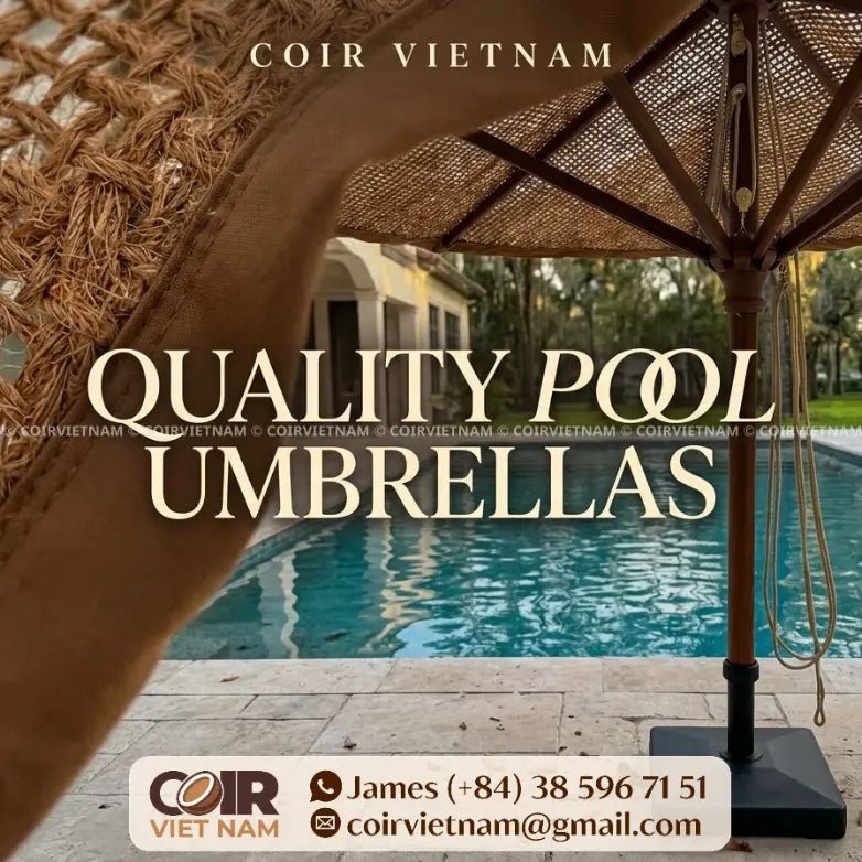 What are some good quality pool umbrellas? - Golden Coir VietNam