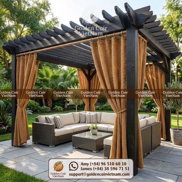 What are the best outdoor curtains? - Golden Coir VietNam