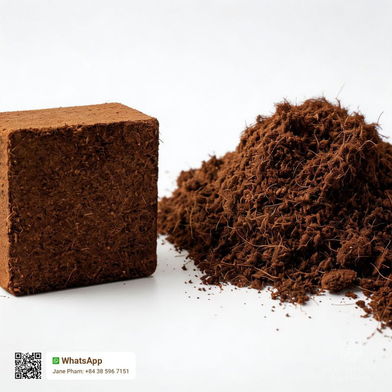 What Is Coconut Coir Brick and How To Use It - Golden Coir VietNam