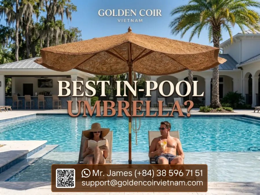 What is the best in-pool umbrella? - Golden Coir VietNam