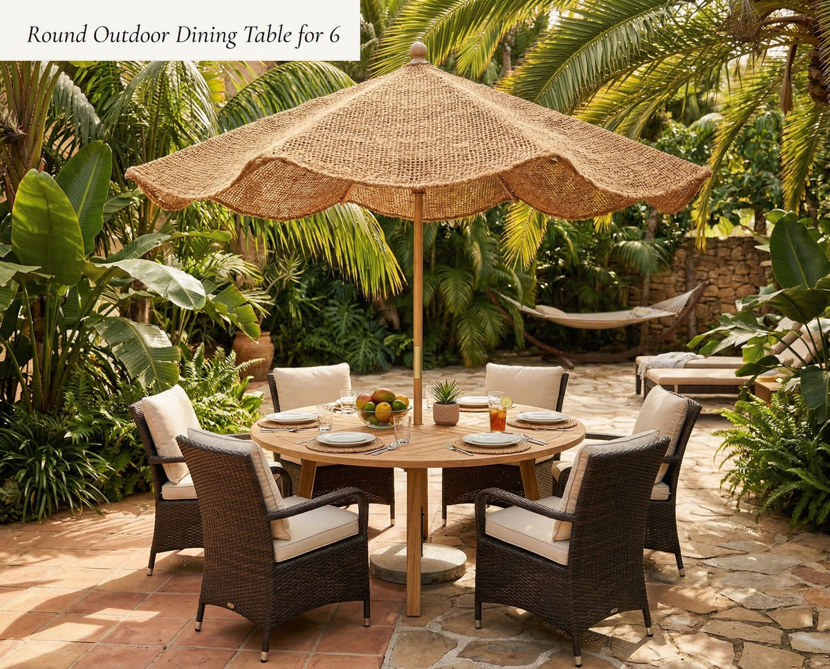 Why Do Homeowners In Texas Buy A Roma Umbrella For Patio Shade? - Golden Coir VietNam