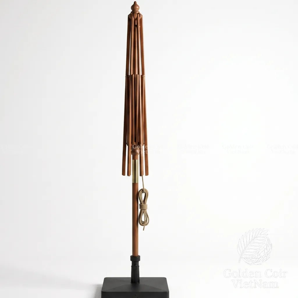 9′ Wooden Replacement Frames - A Part of Coir Parasol - Golden Coir VietNam