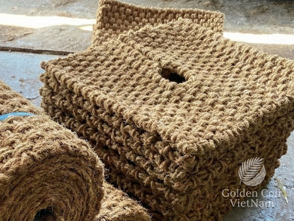 Tấm phủ xơ dừa, ngăn ngừa cỏ dại tự nhiên, giữ ẩm. 