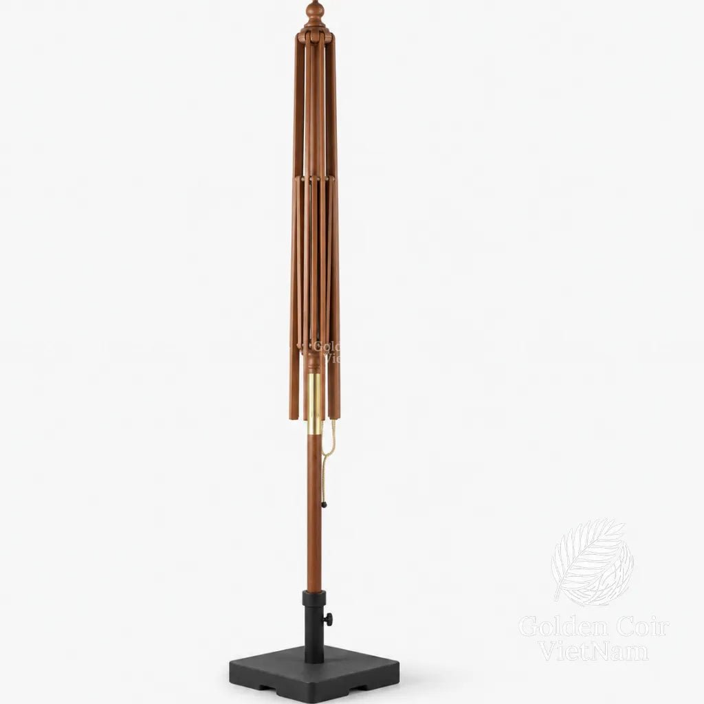 Patio umbrella Base - A part of Coir Parasol - Golden Coir VietNam